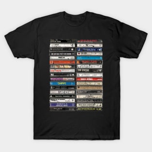 DarkWave 80's & 90's Cassete Tapes T-Shirt